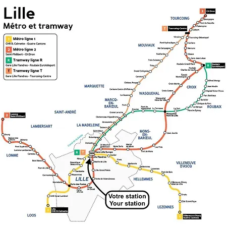 Bright, Fully-equipped In Lilla